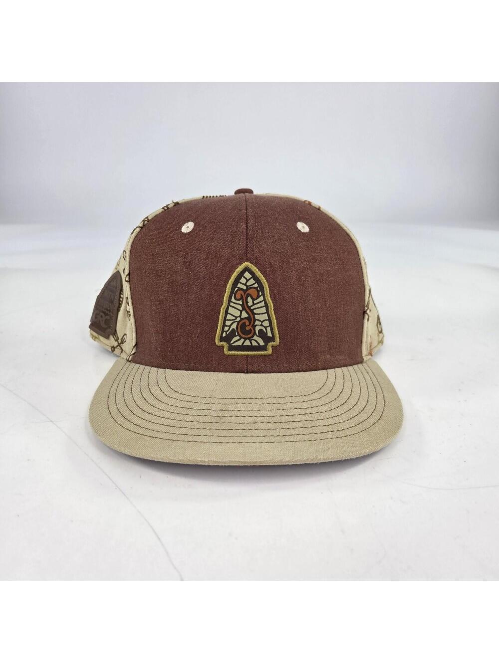 Grassroots California Mountain Division Hats Snapback Brown Hiking Camping Hat - Picture 2 of 12
